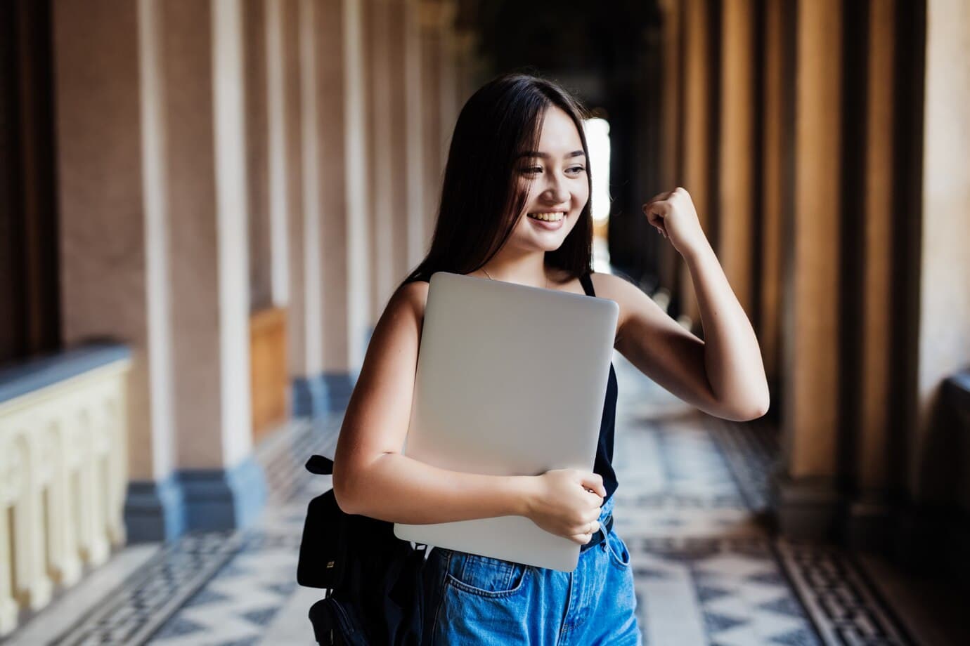 Student preparing for the SAT